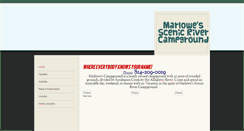 Desktop Screenshot of marlowescampground.com